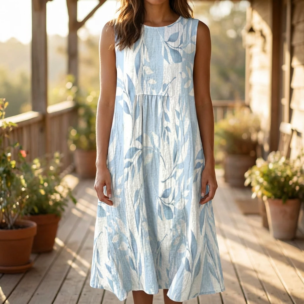Soleia | Breezy Midi Summer Dress