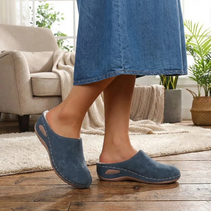 Caitlin | Warm Slip On Ortho Slippers