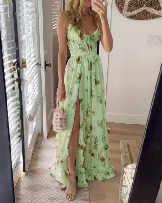 Juliette | Romantic floral maxi dress