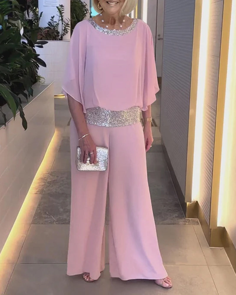 Isabella | Embellished Evening Two-Piece Set