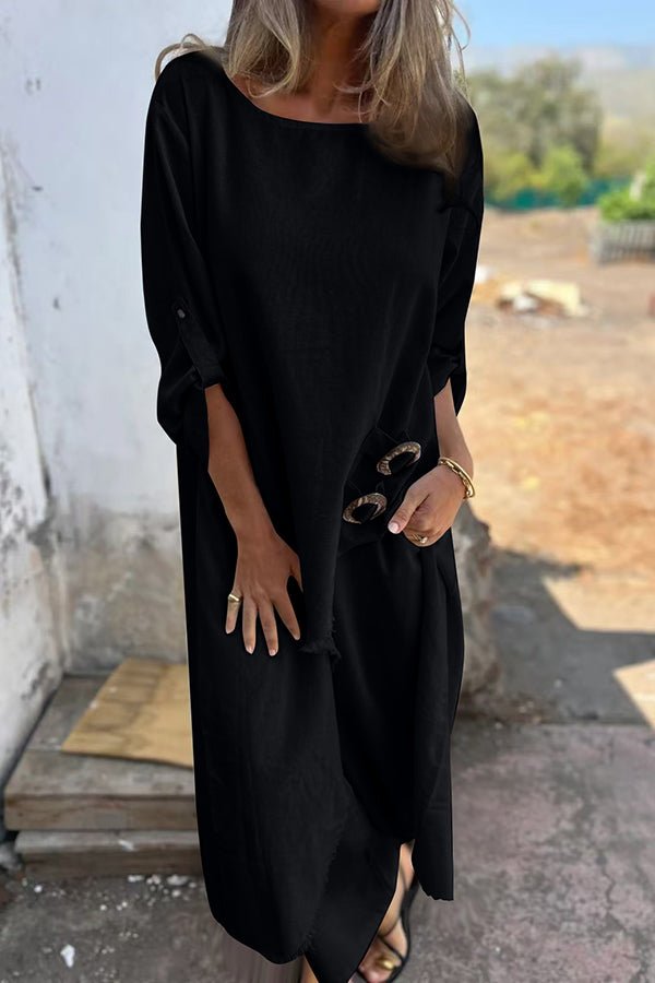 Alora | Effortless Relaxed Maxi Dress