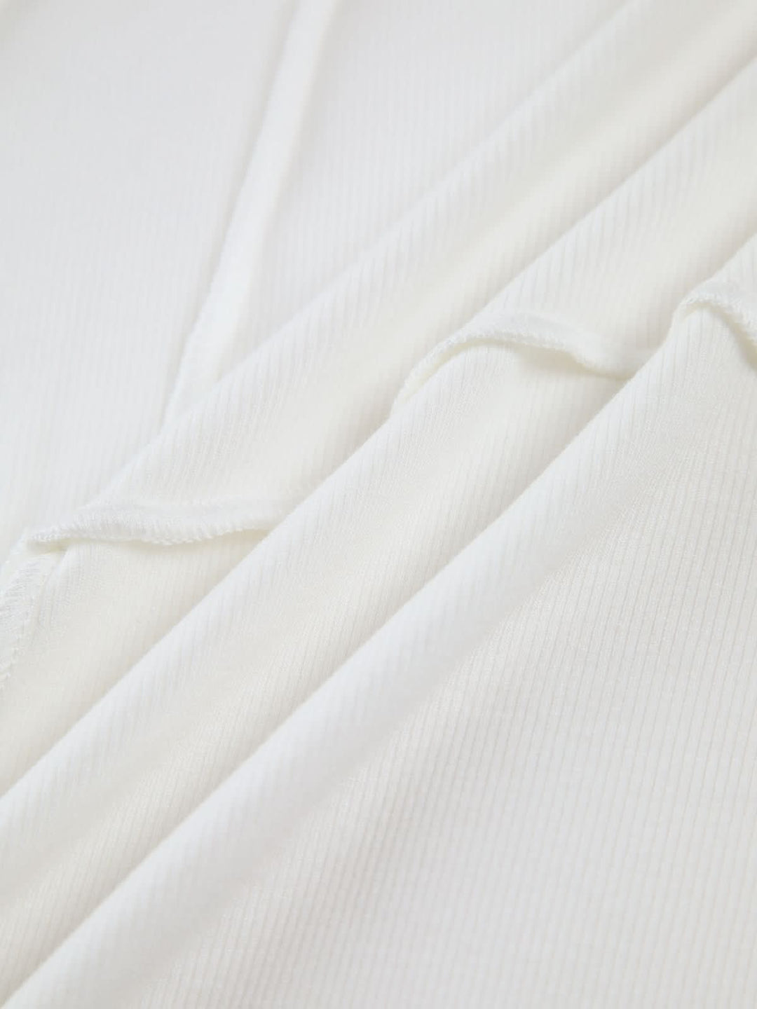 Bronte | Elegant Ribbed Top with Seam Accents