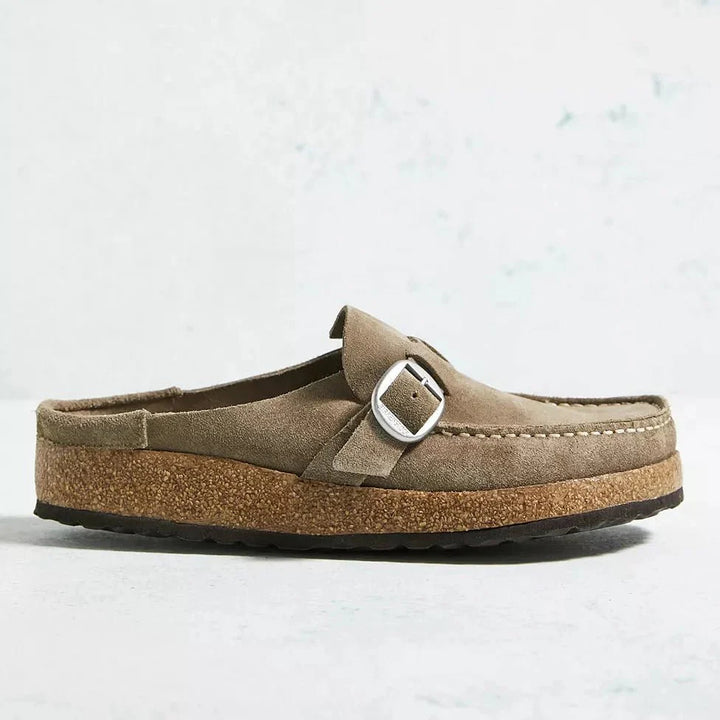 Serena | Comfortable Buckle Loafers