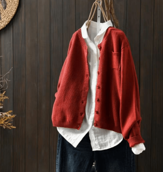 Mirelle | Vintage Button-Up Cardigan