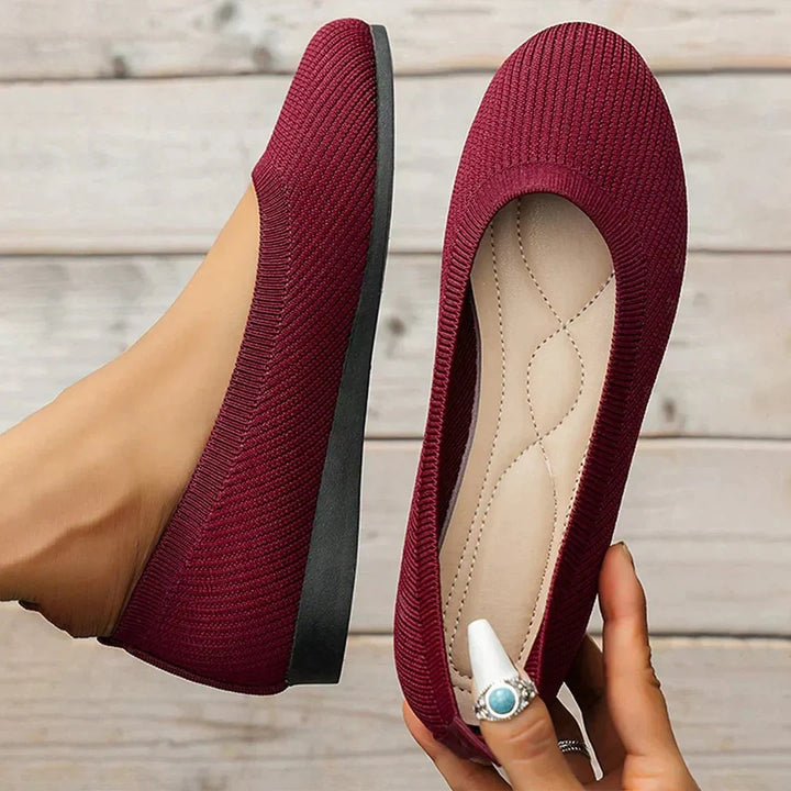 Sabrina | Minimalist Comfort Slip-On Flats