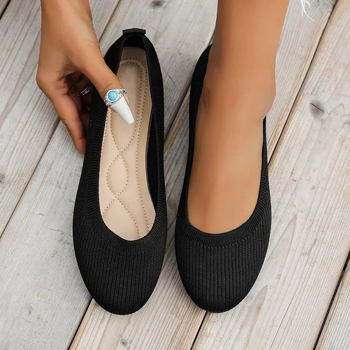 Sabrina | Minimalist Comfort Slip-On Flats
