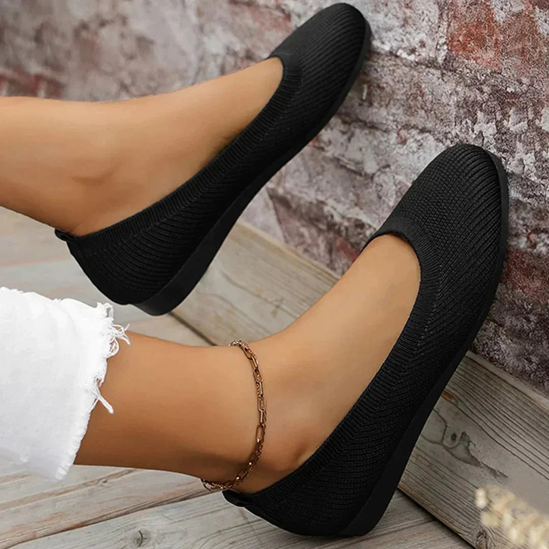 Sabrina | Minimalist Comfort Slip-On Flats
