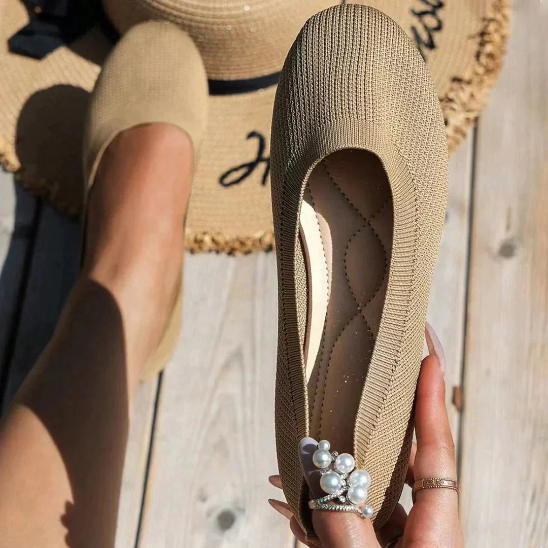 Sabrina | Minimalist Comfort Slip-On Flats