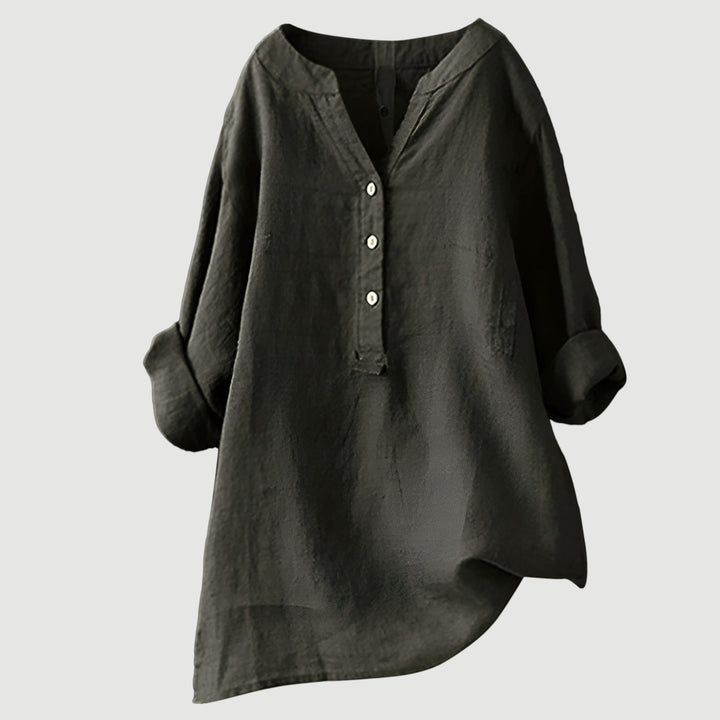 Celine | Relaxed Button Blouse, Effortless Chic