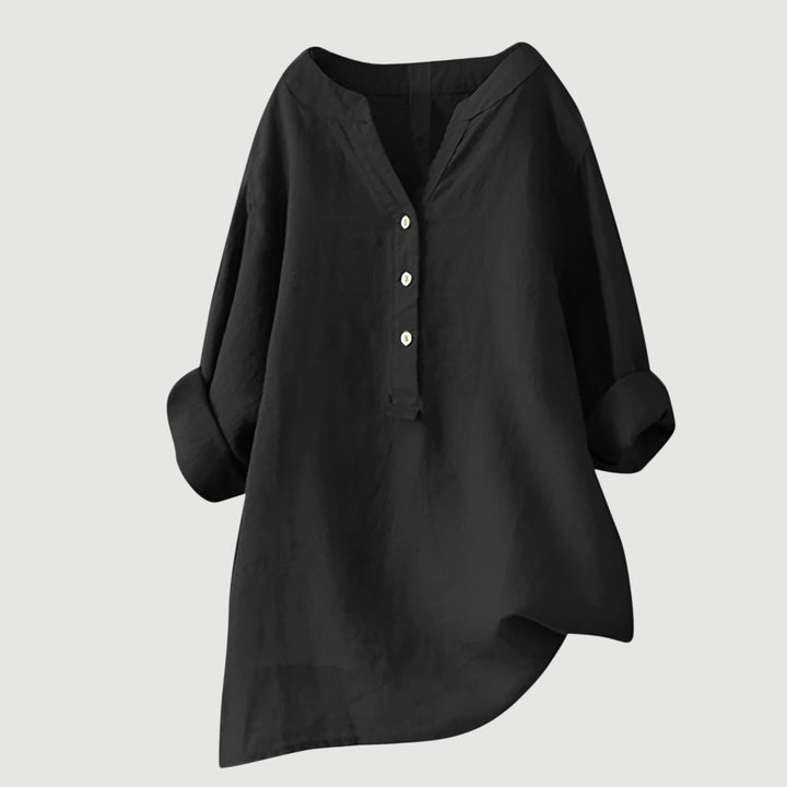 Amara | Everyday Relaxed Button Blouse