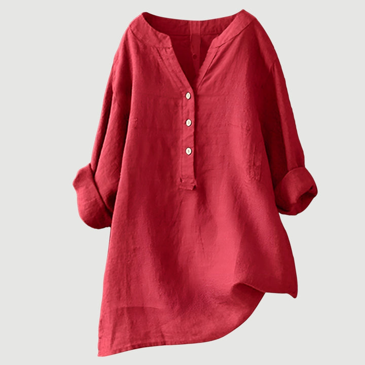 Amara | Everyday Relaxed Button Blouse