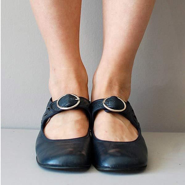 Mirelle | Elegant Buckled Comfort Shoes