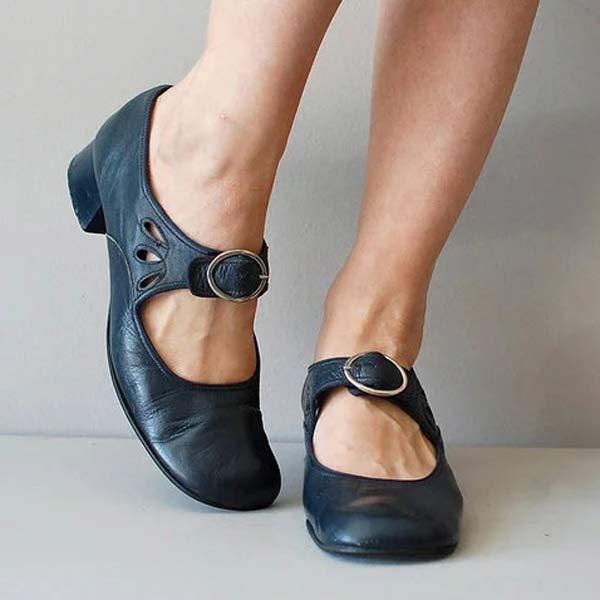 Mirelle | Elegant Buckled Comfort Shoes
