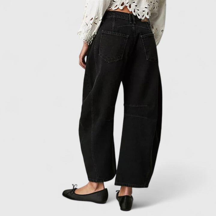 Reese | Relaxed Wide-Leg Denim Pants