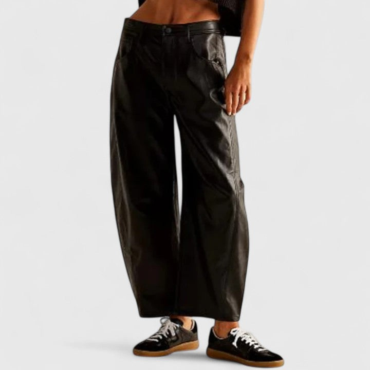Reese | Relaxed Wide-Leg Denim Pants