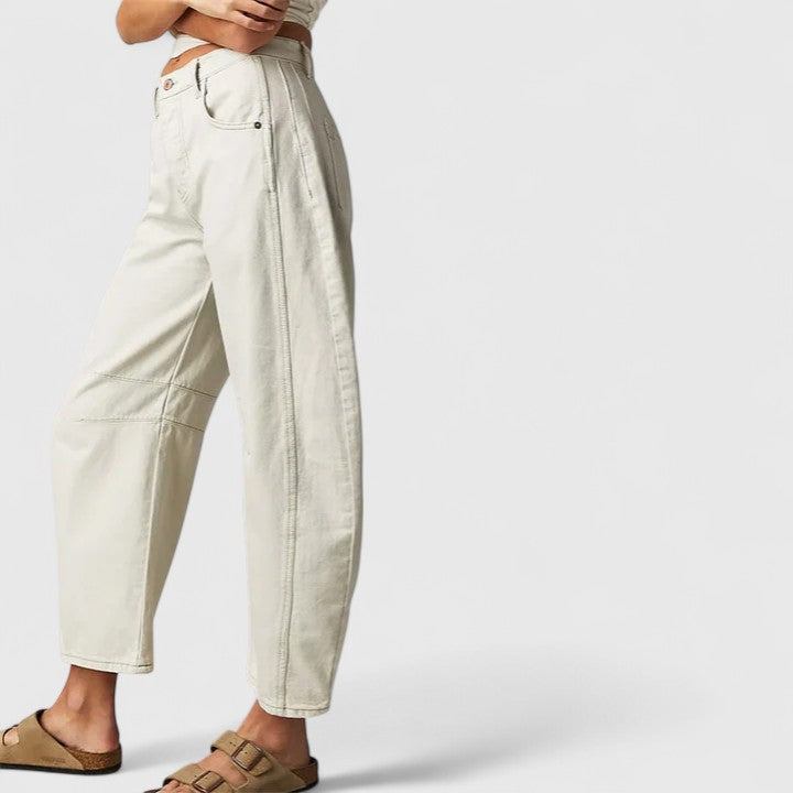 Reese | Relaxed Wide-Leg Denim Pants