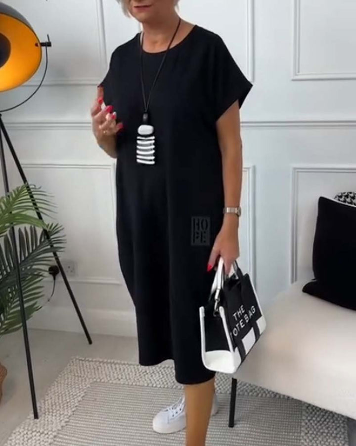 Clara | Casual Loose-Fit Midi Dress