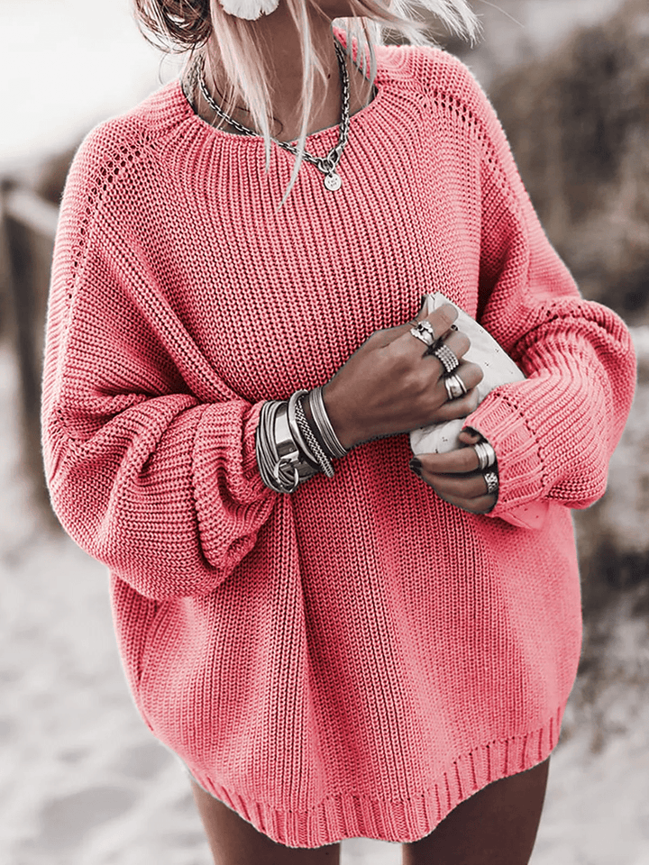 Isaline | Relaxed Beach Knit Sweater