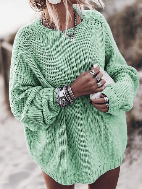 Isaline | Relaxed Beach Knit Sweater