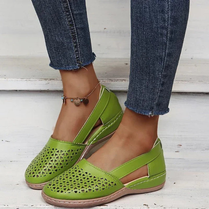 Gracie | Orthopedic Perforated Slip-On Flats