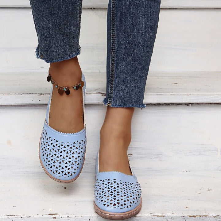Gracie | Orthopedic Perforated Slip-On Flats