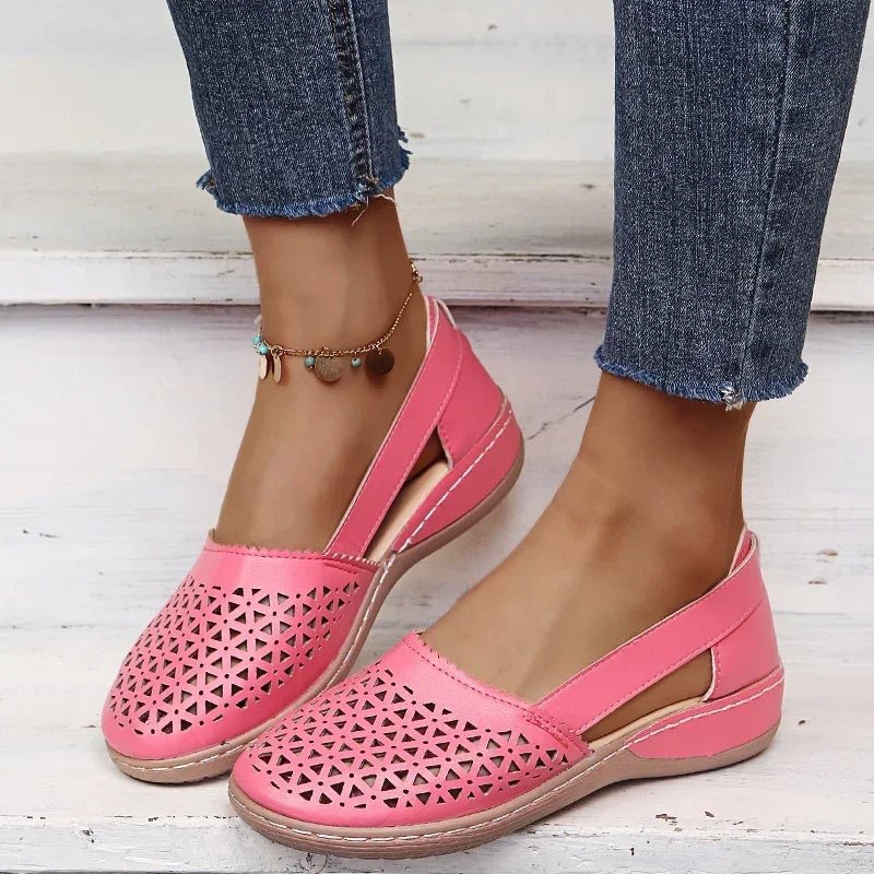 Gracie | Orthopedic Perforated Slip-On Flats