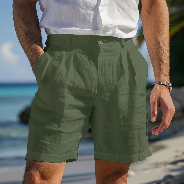 Thaylen | Classic Pleated Men’s Shorts