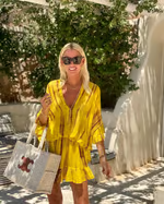 Solea | Boho-Chic Summer Mini Dress