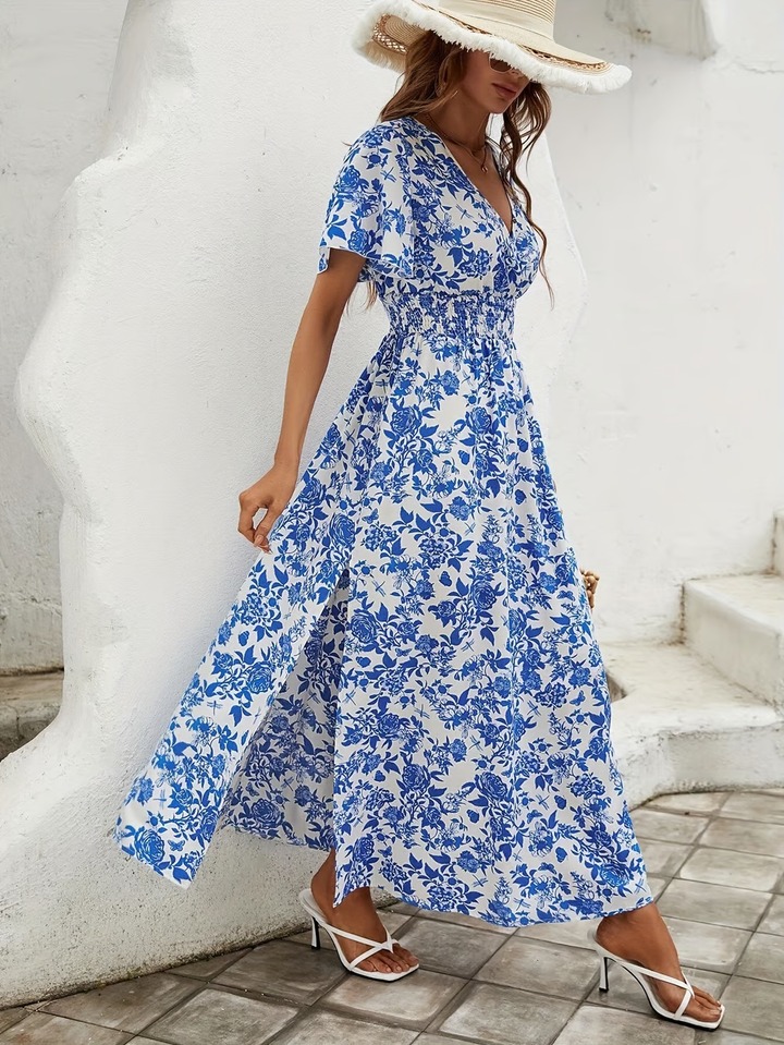 Leira | Elegant Floral Summer Dress