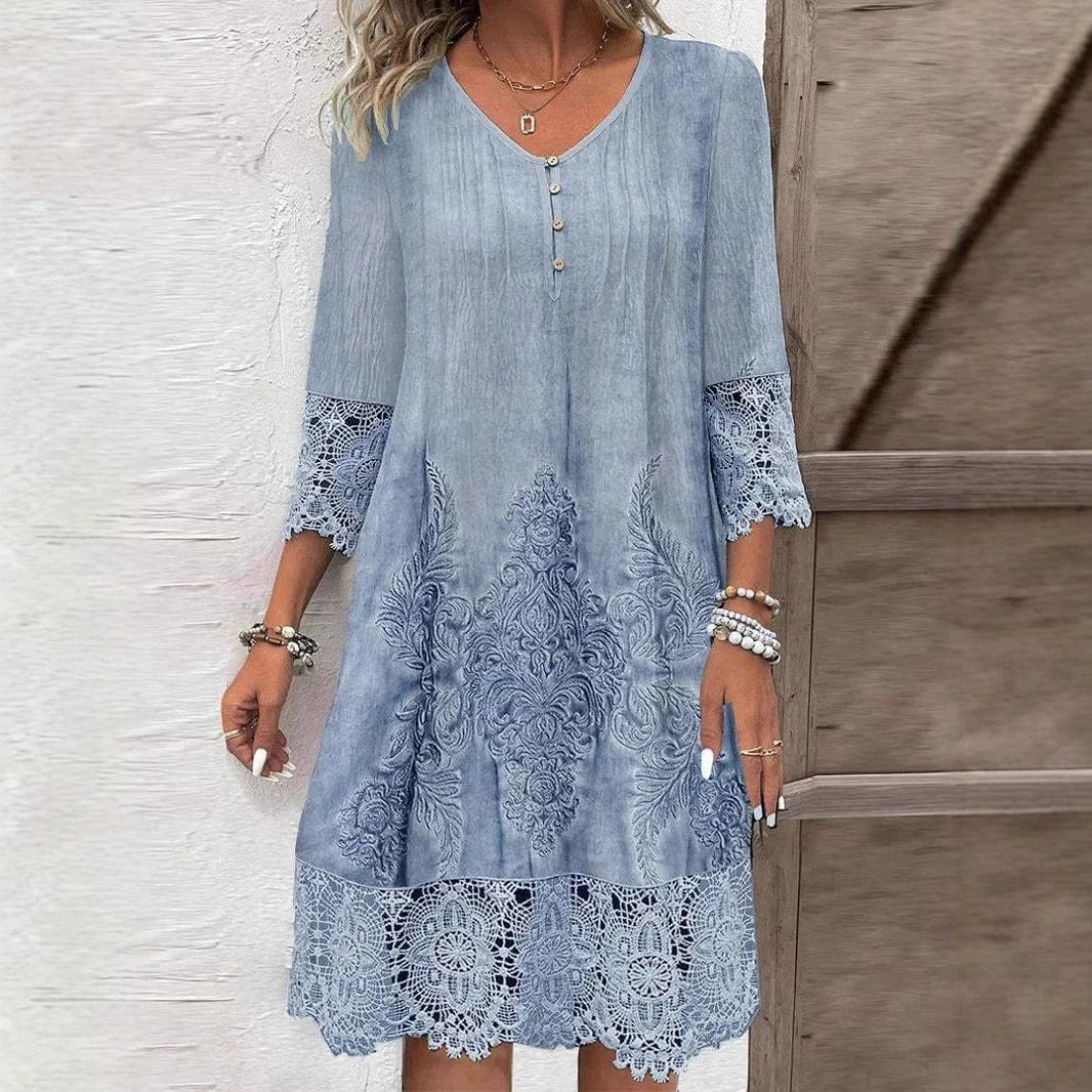 Amara | Vintage Lace Boho Dress