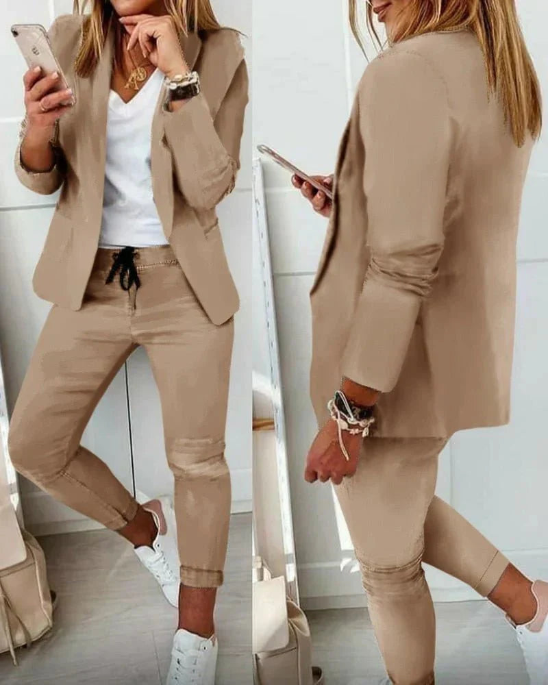 Marley | Casual Jogger Blazer Set