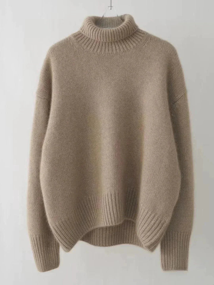 Nolene | Minimalist High-Neck  Sweater