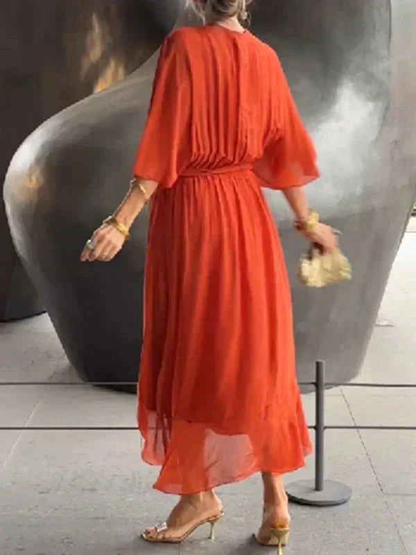 Lucinda | Elegant Flowing Chiffon Dress