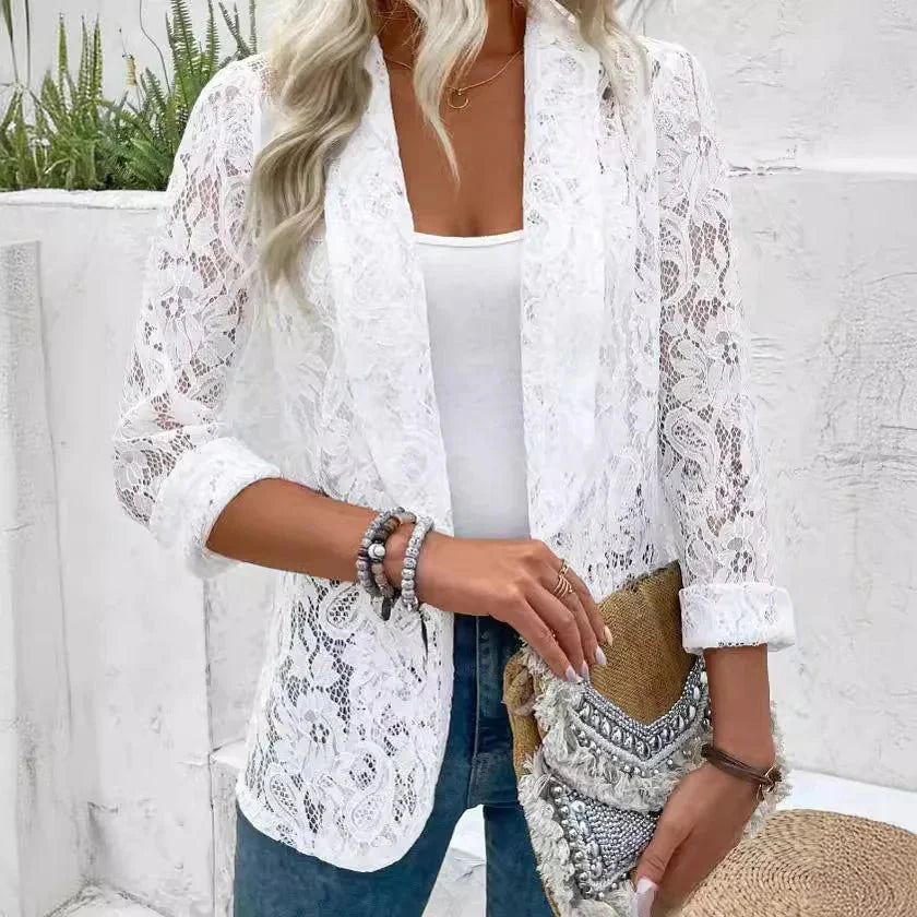 Lucienne | Elegant Lace Women’s Blazer