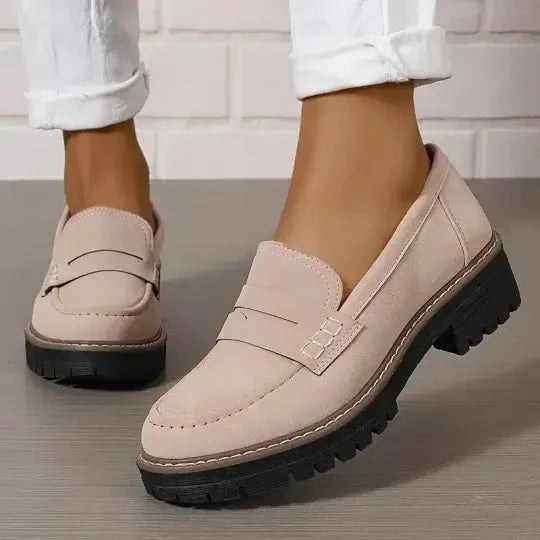 Nadia | Comfortable Chunky Sole Loafers