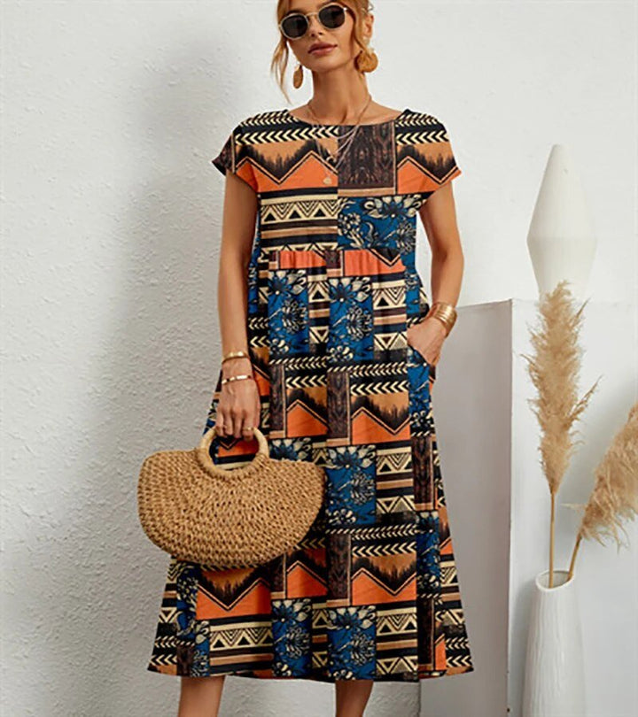 Sasha | Ethereal Floral Midi Dress