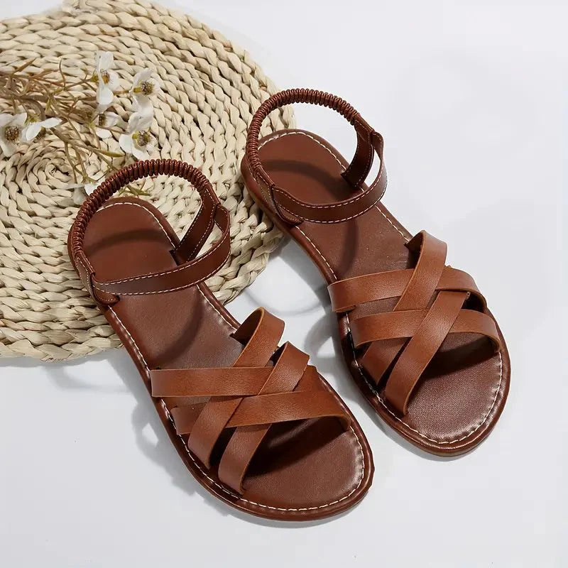 Clarisse | Criss-Cross Comfort Sandals