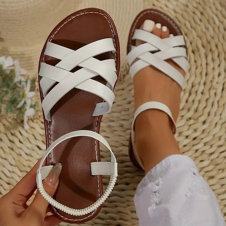 Clarisse | Criss-Cross Comfort Sandals