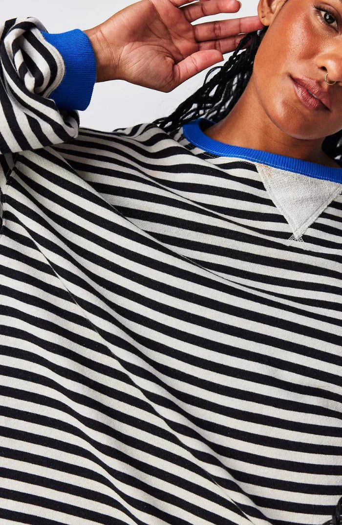 Tane | Oversized Striped Fall Sweater