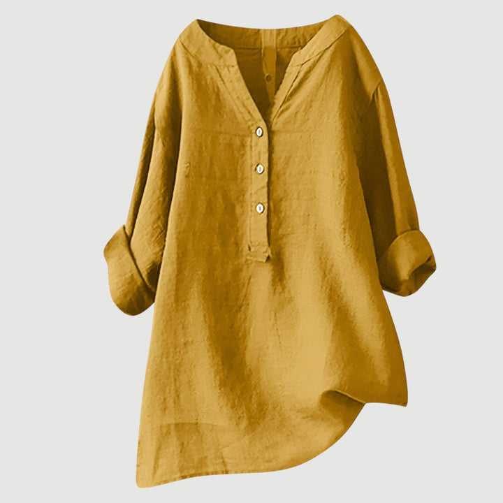 Amara | Everyday Relaxed Button Blouse