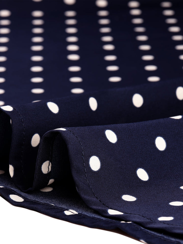 Odette | Polka Dot Peter Pan Dress