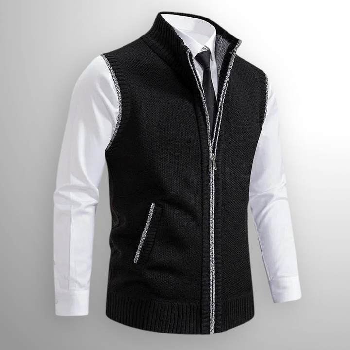 Callen | Smart Layer Zip Knit Vest