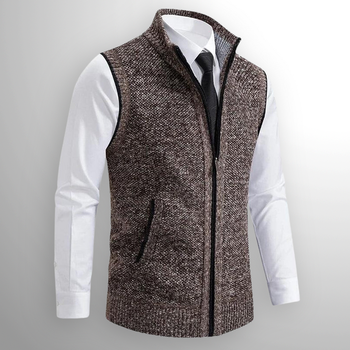 Callen | Smart Layer Zip Knit Vest